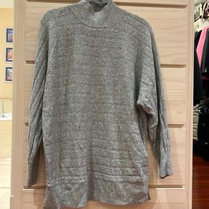 Long grey knit
